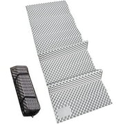 REDCAMP Closed Cell Foam Camping Sleeping Pad, Lightweight Folding Camping Pad for Hiking Backpacking, Grey